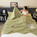 Axyaa Super Soft Velvet Queen Size Blanket - Ultra Cozy and Warm