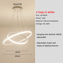 Axyaa Clover Chandelier: Nordic Modern Dining Table Pendant Lights for Home Decor & Living Room