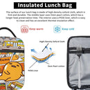 Axyaa Insulated Gudetama Cartoon Egg Lunch Bag