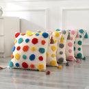 Axyaa Bohemian Tufted Nordic Pillow Cover for Home Decor 45x45 - Living Room, Sofa, Car