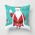 Axyaa Christmas Santa Claus Pillow Set - Festive Home Decor & Gift Option