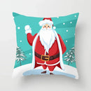 Axyaa Christmas Santa Claus Pillow Set - Festive Home Decor & Gift Option