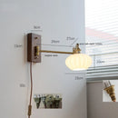 Axyaa Modern Rotating Wall Lamp Sconce LED Light for Bedroom Living Room