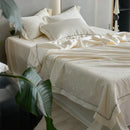 Axyaa 100% Lyocell Jacquard Summer Blanket Set - Premium Cooling Comforter