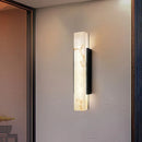 Axyaa Nordic Marble LED Outdoor Wall Light Stainless Steel Street Lamp