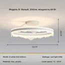Axyaa Nordic Round LED Dimmable Ceiling Lights | Modern Minimalism Bedroom Lamp Fixtures