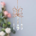 Axyaa Crystal Pendant Handmade Decorative Wind Chime Suncatcher