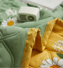 Axyaa Daisy Printed Cotton Air Conditioner Duvet, Easy Care for Summer