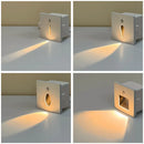 Axyaa LED Wall Light with PIR Sensor for Indoor Stair Steps Lighting