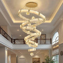 Axyaa Crystal Chandelier Pendant Light for Living Room and Bedroom