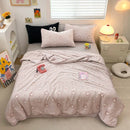 Axyaa Double-Layer Cotton Soybean Quilt Core for Maternal & Infant, Summer Cool Quilt