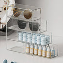 Axyaa Acrylic Drawer Storage Box: Multi-Layer Stackable Display Case