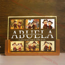 Axyaa Custom 3D Acrylic Lamp with Photo Text Night Light Gift