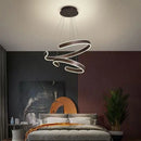 Axyaa Minimalist LED Chandelier for Home Lighting