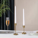 Axya Gold Iron Candle Cup Set for Romantic Home Decor & Events