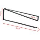 Axyaa Kitchen Paper Towel Rack Cabinet Organizer Shelf Storage