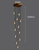 Axyaa Modern LED Pendant Chandelier for Living Room and Dining Room Lighting
