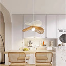 Axyaa Hand Woven Rattan Pendant Lamp - Art Led Chandelier for Home Decor