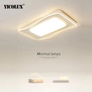 Axya Modern LED Chandelier Lights - White Black Indoor Lighting for Living Room Bedroom