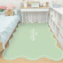 Axyaa Soft Plush Solid Color Rug for Modern Minimalism Living Room