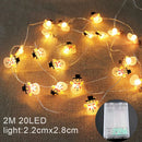 Axyaa LED Carrot Fairy Lights for Easter Home Decoration