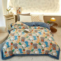 Axyaa Winter Quilt: Double-sided Kids Dorm Quilt Core, Thick Double Quilt