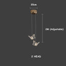Axyaa Nordic Butterfly LED Wall Lamp for Stylish Indoor Lighting