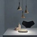 Axyaa Concrete Pendant Lights LED E27 Modern Nordic Design for Kitchen Bar Restaurant