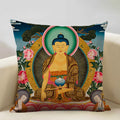 Axyaa Religious Culture Art Linen Pillowcase 45X45CM Home Decor