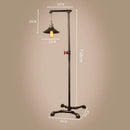 Axyaa Industrial Floor Lamp: Vintage Pipe Design for Living Room, Bedroom, Studio, Study