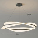 Axyaa LED Pendant Chandeliers: Modern Indoor Lighting for Living and Dining Room