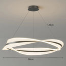 Axyaa Modern LED Pendant Light Chandeliers for Living and Dining Room Lighting