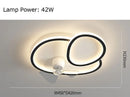 Axyaa Modern Minimal Ultra-Thin Ceiling Fan Light for Summer/Winter