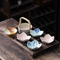 Axyaa Bamboo Tray Set for Dim Sum, Fruits & Dried Snacks