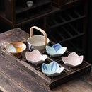 Axyaa Bamboo Tray Set for Dim Sum, Fruits & Dried Snacks