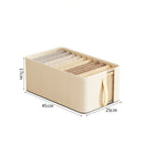 Axyaa Large Capacity Sweater Organizers by Oxford Cloth for Closet Divider Boxes