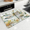 Axyaa Watercolor Drying Mat Absorbent Placemat Anti Slip Cup Table Mats
