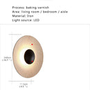 Axyaa Nordic Aluminum Wall Lamp: Modern, Fashionable Sconce Light for Bedroom.