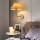 Axyaa LED Fabric Wall Lamp: Stylish Retro Decorative Lighting for Home and Hotel