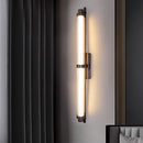Axyaa Luxury Long Strip Wall Light: Post-modern Minimalist Design for Living Room, Hotel, Villa