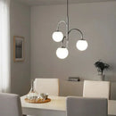 Axyaa Glass Ball Chandelier Pendant Light - Scandinavian Style Ceiling Lamp