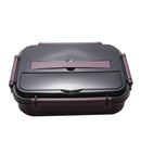 Axyaa Lunch Box Set with Spoon & Fork | High Capacity, Leakproof, Microwave Safe