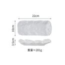 Axyaa Nordic Retro Ceramic Dessert Tray Plate Tableware for High-End Dining