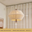 Axyaa Cotton Thread Pendant Lights Modern LED Ceiling Chandelier, Bedroom Hang Lamp