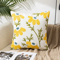Axyaa Floral Pillow Case for Home Sofa Headboard Lumbar Cover - 45x45