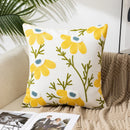 Axyaa Floral Pillow Case for Home Sofa Headboard Lumbar Cover - 45x45