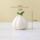Axyaa Ceramic Onion Vase for Hydroponic Plants and Home Decor