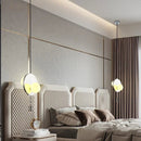 Axyaa Stainless Steel Pendant Light - Modern Dining Room Bar Bedroom Hanging Lamp