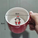 Axyaa Cartoon Ceramic Mug - Fun Tea & Coffee Cup Gift