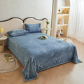Axyaa Panda Print Milk Velvet Queen Size Blanket - Soft & Warm Flannel Sofa Throw
